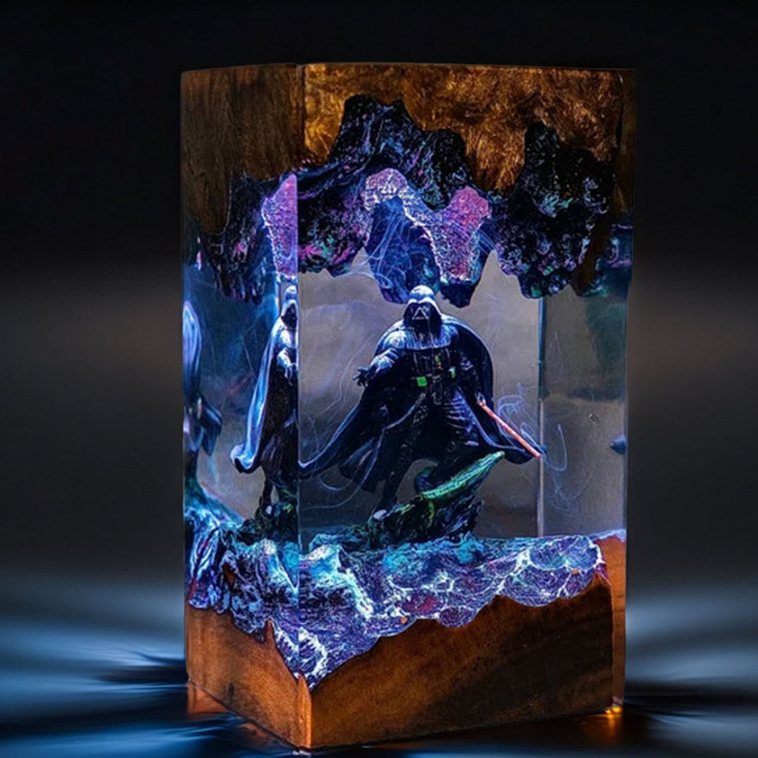 Dart Vader — El Yapımı Reçine Gece Lambası