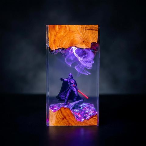 Dart Vader — El Yapımı Reçine Gece Lambası
